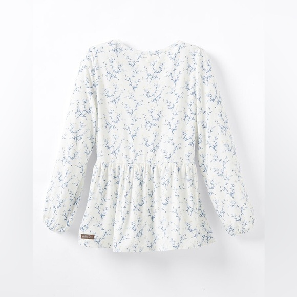 Matilda Jane Enchanted Garden Hilton Head Floral-print Navy Smocked Size XS - Picture 3 of 5